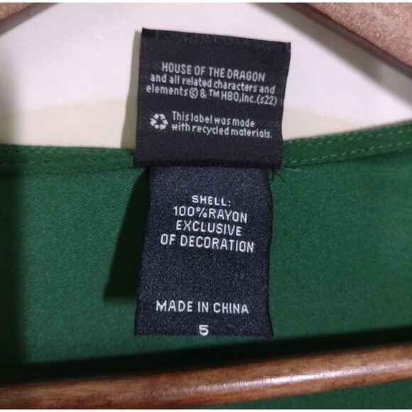 Torrid Size 5X Tunic Game of Thrones House of Dragon Boho Renaissance Festival - Picture 8 of 10